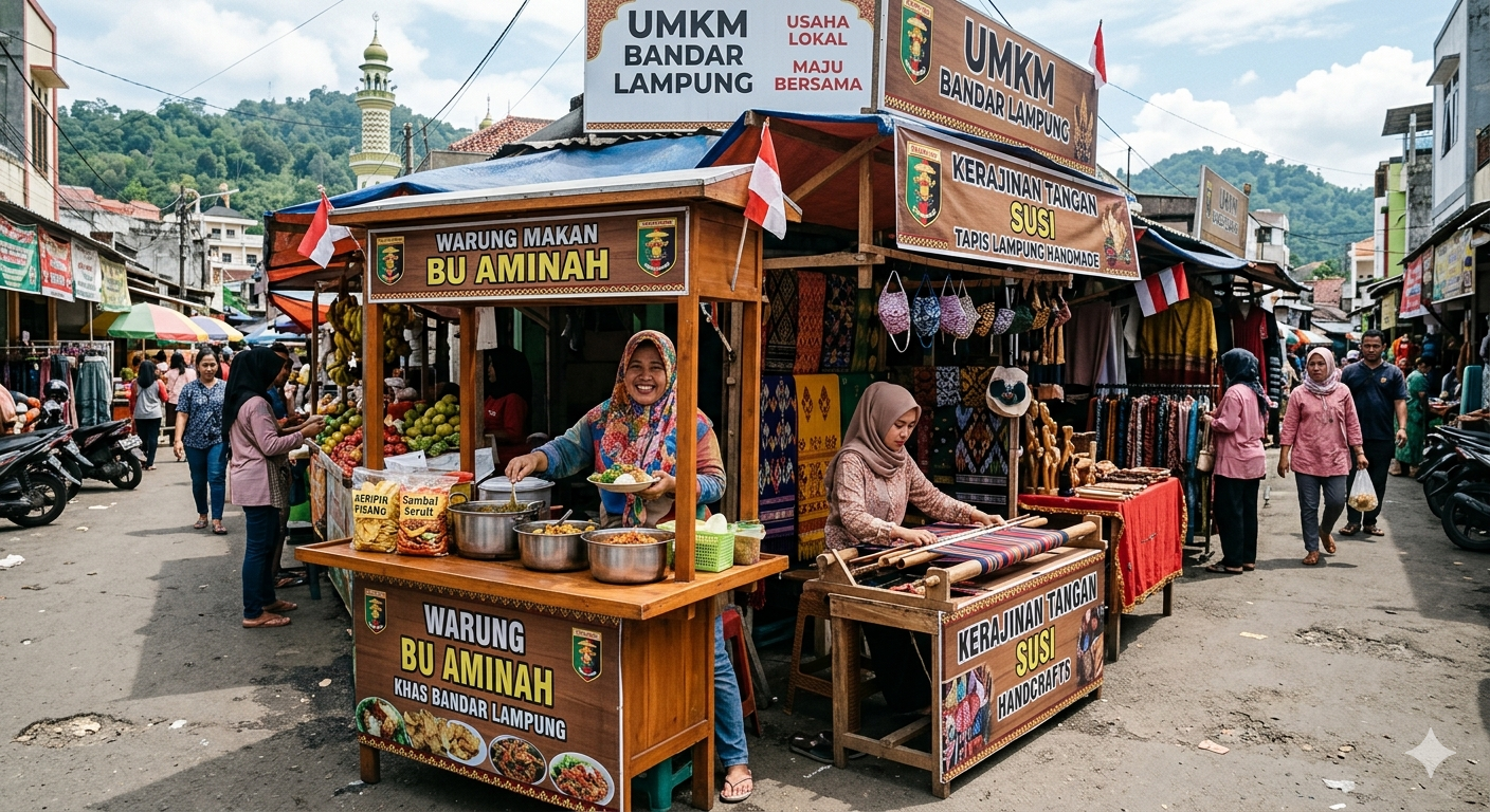 18 UMKM Bandar Lampung Berhasil Dapat Pinjaman Tanpa Bunga