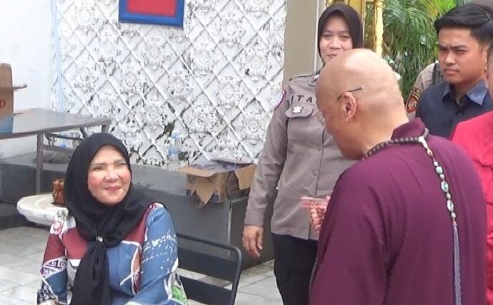 Pantau Perayaan Imlek, Walikota Eva Dwiana Ajak Warga Perkuat Toleransi