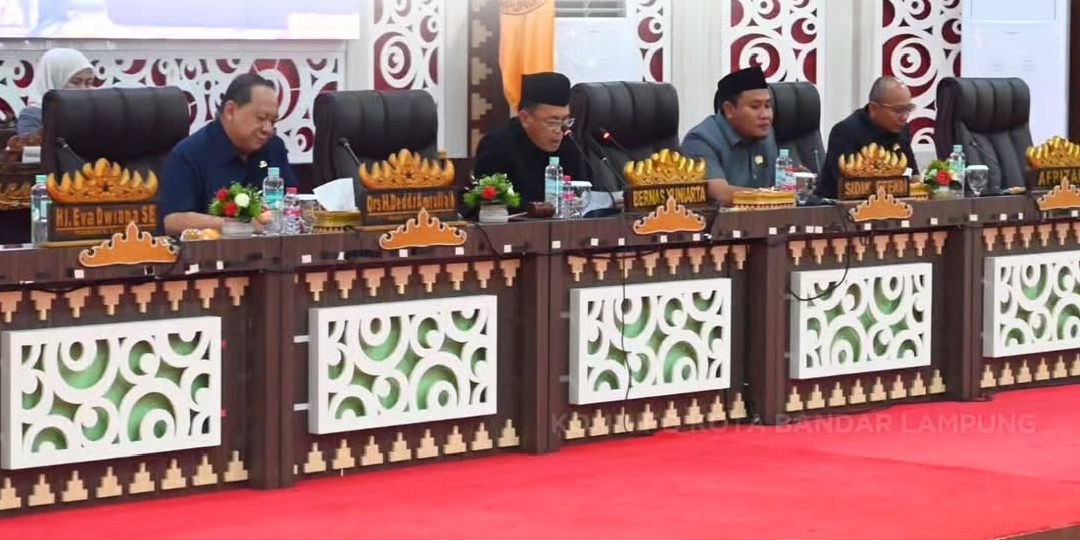 Rapat Paripurna DPRD Kota Bandar Lampung Bahas Raperda Perubahan APBD Tahun Anggaran 2026