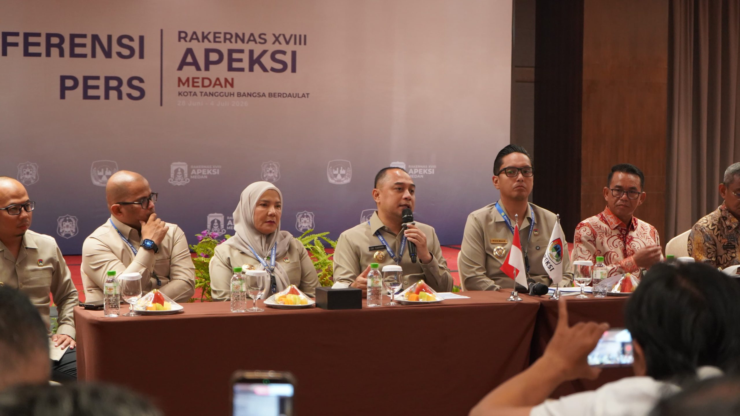 Wali Kota Bandar Lampung Hadiri Sidang Pleno dan Penutupan Rakernas XVIII APEKSI