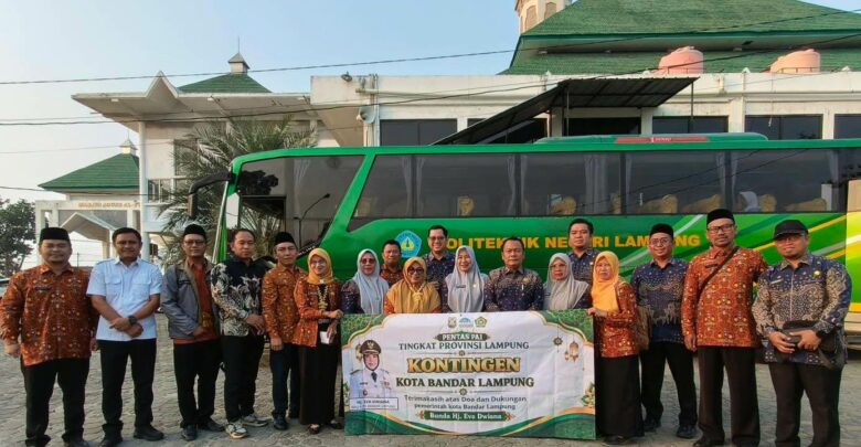 Kabid Dikdas Kobarkan Semangat Juara, Kafilah Bandar Lampung Siap Harumkan Nama Daerah