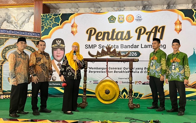 Pentas Pendidikan Agama Islam Se-Kota Bandar Lampung Resmi Dibuka